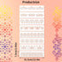 Prasacco 8 Pieces Flower Border Stencils Ornate Mandala Stencils Reusable DIY Craft Stencils Floral Edge Templates for Painting on Wood Canvas Pap...