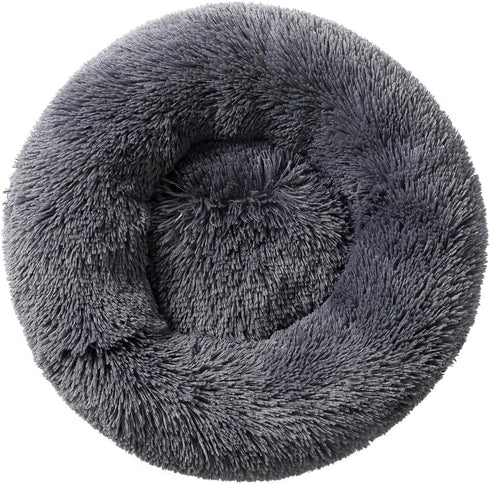 Dog Bed Cat Bed Kitten Bed Puppy Bed Small Dog Round Dog Bed Pet Bed Dog Round Bed Cat Round Bed Warm Kitten Nest Ideal for 5Kg...