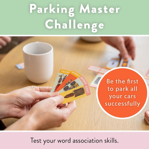 Parkade Board Game - Word Games and Parking Cars - Party Game for Friends and Family Game Night - 5-15 Minutes for 3-13 Players...