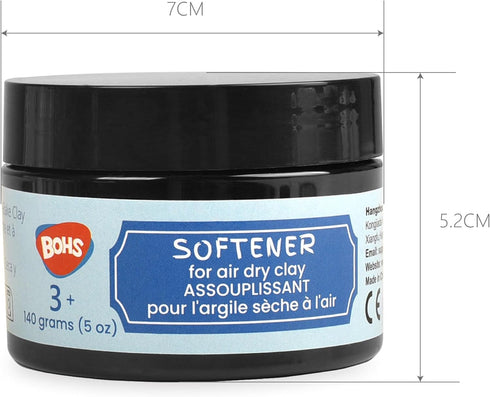 BOHS Softener for Air Dry Clay, 140 Grams /5 oz...