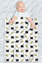 LOGOVISION Batman Lightweight Baby Blanket, 30"X40", Masks and Bats Pattern Unisex for Infants Girls & Boys...