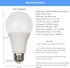 GREENIC Radar Motion Sensor Light Bulbs, 3000K Warm White 15W (100W Equivalent) E26 A21 Upgraded Motion Activated Dusk to Dawn LED Bulbs for Outdo...