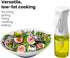 Glass Oil Sprayer/Mister 5.1 fl oz (150ml), For Cooking Oil, Olive Oil, Soy Sauce, Vinegar, Non-Aerosol Refillable Dispenser, Spray Bottle (FS637 ...