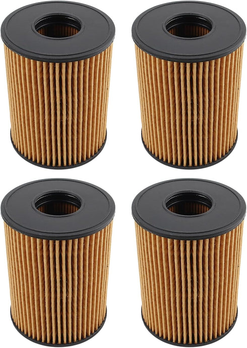 26350-2S000 Oil Filter with Seals Compatible with Hyundai Santa Cruz 2.5L 2020-2022 Compatible with Kia Sorento 2.5L Engine 2021-2022 Pack of 4...