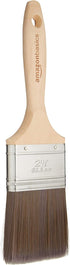 Amazon Basics Flat Edge Master Pro Paint Brush, 2 1/2", Wood Brown...