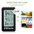 KeeKit Refrigerator Thermometer, Wireless Indoor Outdoor Thermometer with 2 Sensors, Digital Fridge Thermometer with Audible Alarm, Temperature Ga...