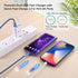 Dual USB Wall Charger 30W, Costyle Quick Fast Charger 3.0 Power Adapter & 5V 2.4A USB Charger Block Plug Compatible Galaxy S23 S22 S21 S20 S10,Not...