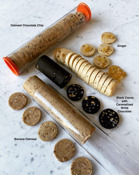 Cookie Dough Log Shaper and Storage System...