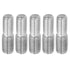 PATIKIL M14xM16x50mm Double End Threaded Stud Screw Bolt, 5 Pack 304 Stainless Steel Rod Bolts Thread Reducer Adapter for Furniture Hardware...