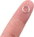 YAKA 1200pcs 8mm Silver Plated Iron Open Jump Rings Connectors Bulk for DIY Craft Earring Necklace Bracelet Pendant Choker Jewelry Making Findings...