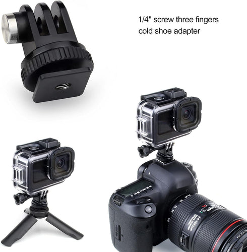 Standard Protective Waterproof Dive Housing Case for GoPro Hero 9,10, 11 and 12 Black Action Camera - Up to 45 meters - Protective Lens Removal NO...