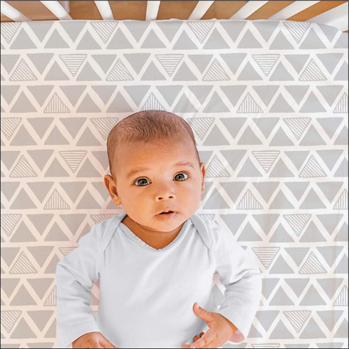 The Peanutshell 2-Pack Fitted Crib Sheet Set - Super Soft & Breathable Baby Girl or Boy Crib Sheets, Nursery Decor, Fit for Standard Mattress Cove...