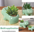 3 Pack Succulent Plant Pots, Ceramic Planters Mini Cute Animal Planters for Potted Plants Cactus Flowers Home Decor Crafts Gifts...