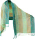 Pashmina Scarf with Vintage Tapestry Style Rainbow Luxury Paisley Pattern Wrap Shawl...