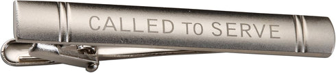 LDS Missionary (Called to Serve) Tie Bar for Elders (Silver Tone)...
