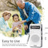 PRUNUS J-166 Portable Radio AM FM, Battery Operated Radio with Tuning Light, Back Clip, Excellent Reception for Indoor & Outdoor & Emergency Radio...