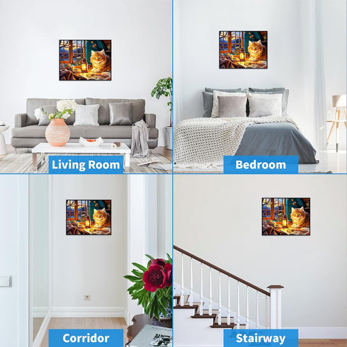 100 Piece Puzzles for Kids Reading Cat Puzzle 100 Piece Puzzles for Adults, Cute Kitten Puzzles 100 Pieces for Adults, 100 Piece Seniors Puzzles K...