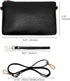 Uromee Wristlet Wallet Clutch Purses for Women Genuine Leather Crossbody Bag Handbag with Detachable Shoulder Chain...