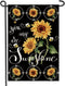 Summer Sunflowers Garden Flags for Outside 12x18 inch Double Sided, Seasonal You Are My Sunshine Yard Flags, Small Spring Decor Farmhouse Outdoor ...