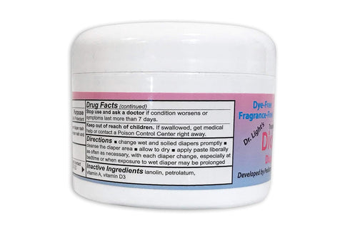 DiaperDerm Baby Diaper Rash Cream Pediatrician Formulated with 5 Ingredients for Gentle, Happy, and Rash-Free Skin Care, 8 oz...