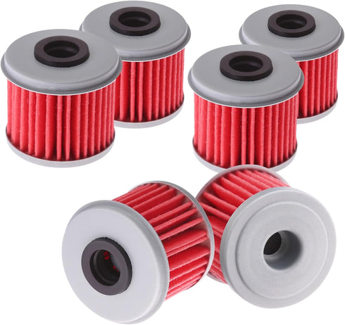 Oil Filter replacement for HONDA CRF450R CRF450 CRF 450R 450 replaces part# 15412-MEB-671 (pack of 6)...