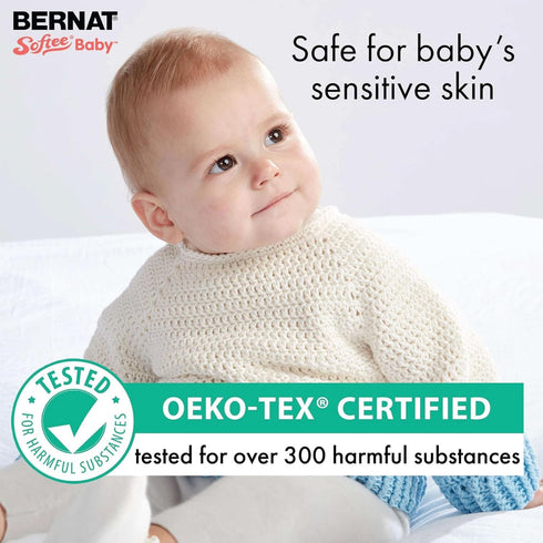 Bernat Softee Baby Yarn, 5 oz, Gauge 3 Light, Lemon...