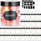 8 OZ Plastic Jars with Lids, 24 Pack Clear Plastic Slime Containers for Kitchen and Household Food Storage of Dry Goods, Creams and More, BPA Free...