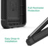 ENCASED Falcon Armor for (2022) Moto G Stylus 5G Case with Screen Protector, Full Body Protection with Built-in Screen Guard, Black (5G Model ONLY...
