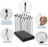 GJJC09B 1PC Painting Stand Base and 20PCS Alligator Clip Stick Set Modeling Tools for Airbrush Hobby Model Parts New...