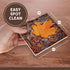 3dRose cst_12681_3 Autumn Leaf-Ceramic Tile Coasters, Set of 4...