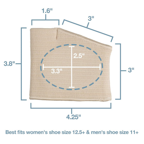 ZenToes Metatarsal Pads for Men and Women - Ball of Foot Pain Relief Cushions for Sesamoiditis, Metatarsalgia, Morton's Neuroma - 2 Pairs Fabric S...