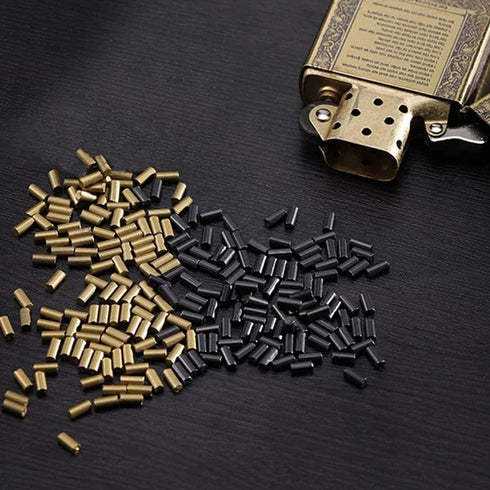 CooBigo (2.25mm) 60g/Pack(Approx450~500pcs) Ferrocerium Lighter Flint Stone for Petrol or Gas Lighters Accessories #FLQ178-B/G Black...