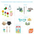 RaZbaby Baby Fruit Feeder/Food Feeder Pacifier, Infant Teething Toy Teether 6M+, Add Baby's Favorite Frozen Fruit or Fresh Food for Teething Relie...