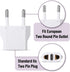 Bates- European Travel Plug Adapter, 10 Pack, European Plug Adapter, US to Europe Plug Adapter, Adapter for Europe Plug, US to EU Plug Adapter, Tr...
