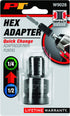 Performance Tool W9028 Hex Impact Adapter 1/2 X 1/4 IN, Converts Impact Wrench to Power Screwdriver for Tight Spaces and Precision Work...