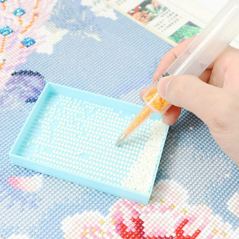 Ciieeo 3pcs Painting Pens Pen Tools D Picker Liquids Supplies Picture Dotting Nail Measuring Syringe Accessories Crafts Automatic Needle Diamonds ...