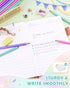 12PCS Rainbow Colored Pre-sharpened pencils HB #2, Eco-friendly and Plastic Free Recycled Paper Cute Fun Pencils for School Office Drawing and Wri...