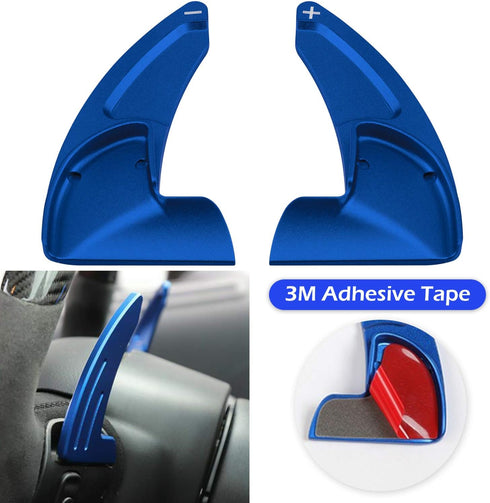 For Dodge Challenger Charger 2015-2024 Interior Accessories Decoration Steering Wheel Shift Paddle Extended Trim Cover+Air Conditioner Switch CD B...