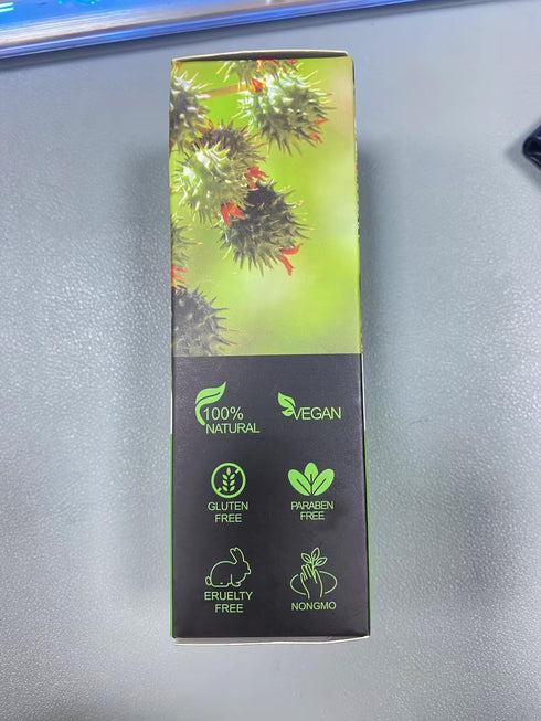 Jamaican Black Castor Oil,100% Pure and Natural Organic Castor Oil Cold Pressed Glass Bottles, Hair Growth, Eyebrow Care, Skin Care, Nourishes & H...