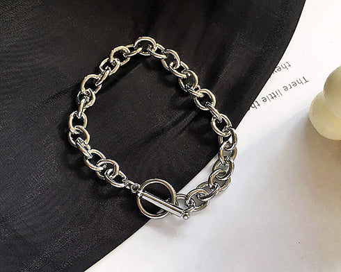 OT Clasp, Penta Angel Tibetan Style Stainless Steel Round IQ Toggle Clasp Clip Craft DIY Necklace Chain Bracelets Findings Jewelry Making, 30 Sets...