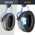 SOULWIT Cooling Gel Replacement Earpads for HyperX Cloud 1/2/Pro/Core/Alpha/Alpha S/Flight/Stinger/Mix/CloudX/CloudX Chat, Ear Pads Cushions with ...