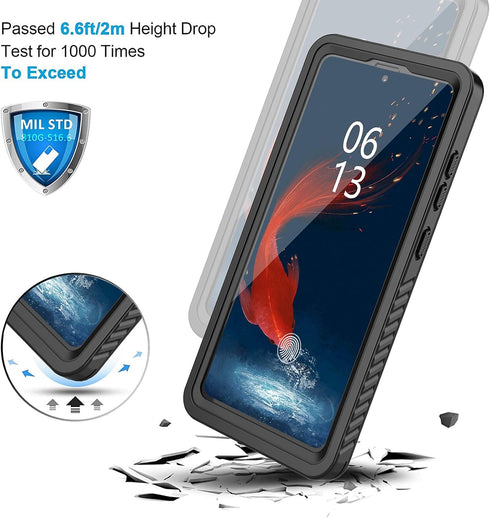 for Samsung Galaxy S20 FE Case 5G,Galaxy S20 FE Waterproof Case with Screen Protector 360° Full Body Heavy Duty Protective IP68 Underwater Shockpr...