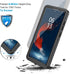 for Samsung Galaxy S20 FE Case 5G,Galaxy S20 FE Waterproof Case with Screen Protector 360° Full Body Heavy Duty Protective IP68 Underwater Shockpr...