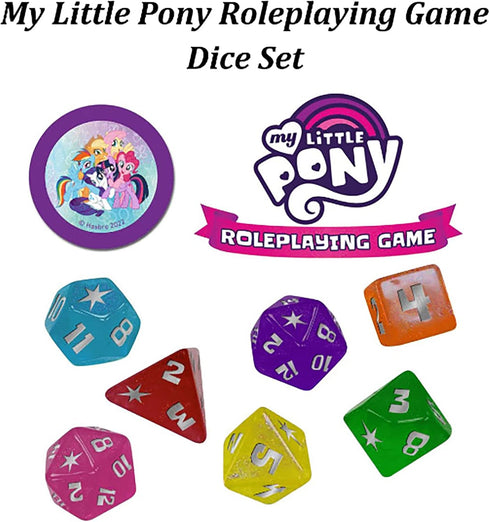 My Little Pony: Roleplaying Game - Dice Set - RPG Accessory...