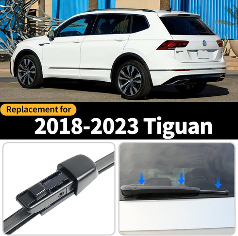 Replacement for 2018-2023 Volkswagen Tiguan Rear Windshield Wiper Blade and Arm Assembly...