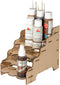 The Broken Token Modular Paint Half Rack w/ 35mm Holes - Multiple Organizer for Paint Bottles, Pots, and Brushes in Tiered Layout - Customize Your...