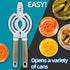 Jar Opener, Multifunctional Jar Openers for Seniors, Stainless Steel Jar Lid Opener, Easy Twist Bottle Opener for Seniors with Arthritis...