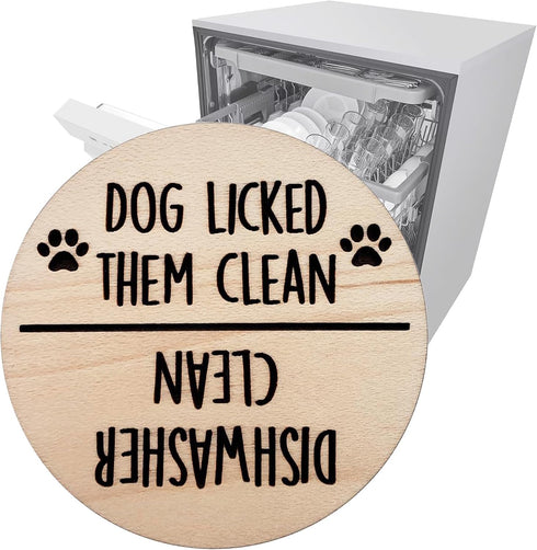 Funny Kitchen Gadgets Clean and Dirty Sign for Dishwasher, Apartment Essentials for First Apartment Must Haves, Funny Clean Dirty Magnet for Dishw...