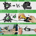 Junction Box Electrical Connector, Junction Box Covers Waterproof Cable Connector, Cable Connectors Electrical Box 2-6 Way, 22-10 AWG 32A for Ø4-9...