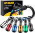 Stocking Stuffers for Men Adults Bit Holder Tools Gifts for Men Gifts Christmas 1/4 Hex Shank Socket Screwdriver Drill Bit Holder Keychain Impact ...